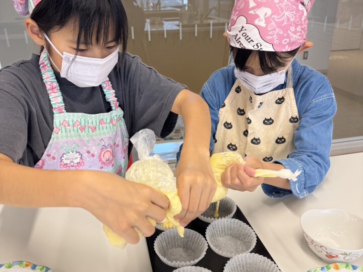カップケーキ作り①